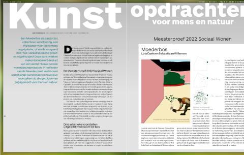 Spread tijdschrift Ruimte 64