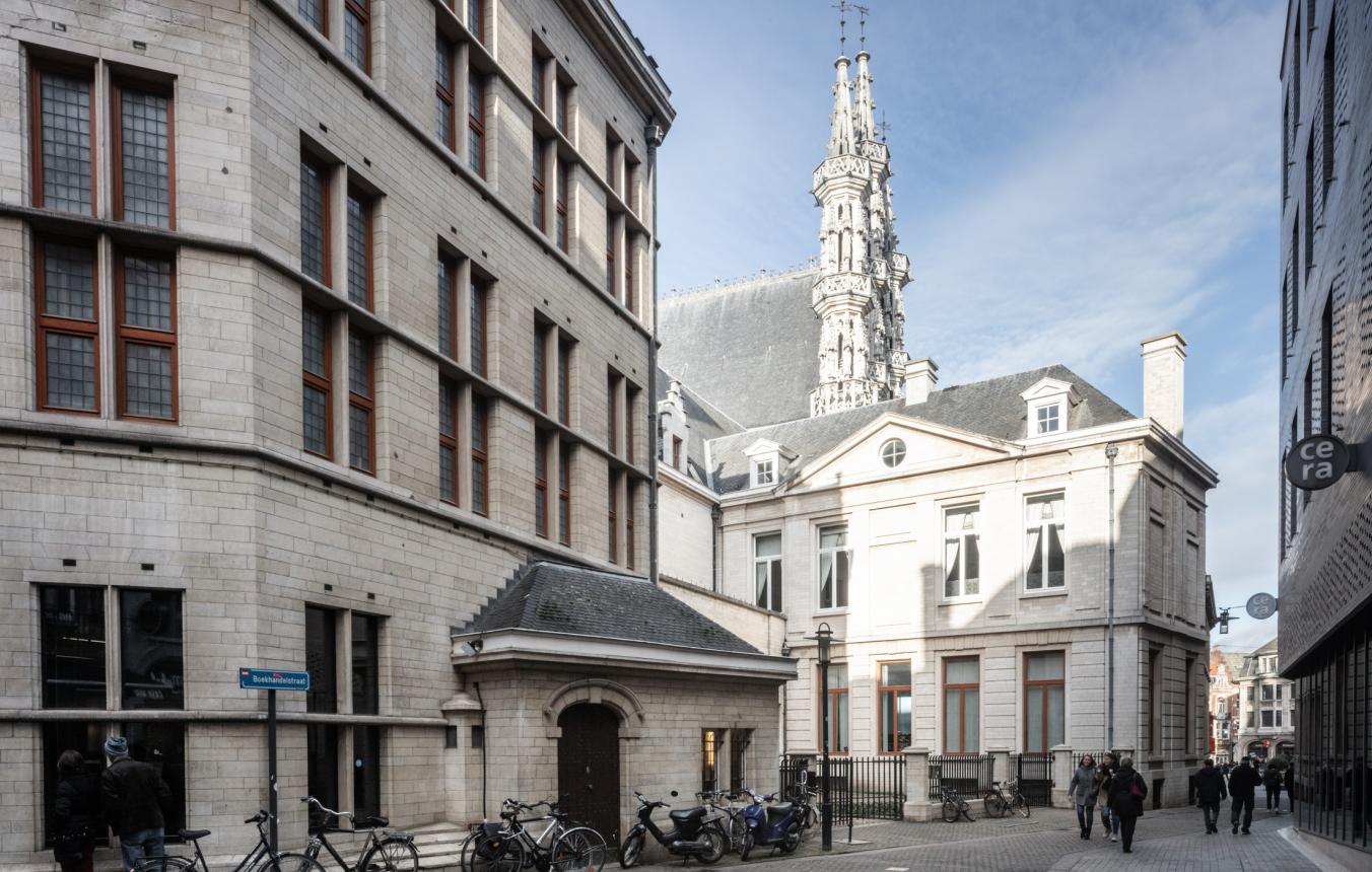 Sitefoto's OO3703 stadhuis Leuven