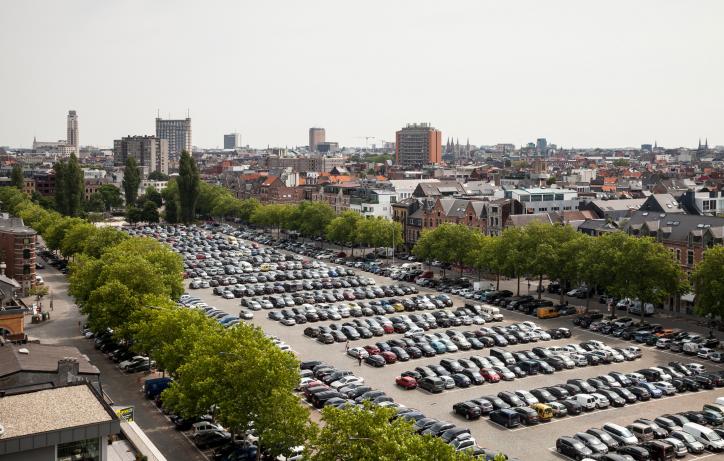 Zuiderdokken Antwerpen als parking