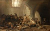 Schilderij van Francisco Goya - Casa de locos