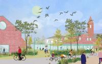 Beeld offerte Leefbuurt 03 Huldenberg 1010 architecture urbanism i.s.m. Plant en houtgoed, TML, PREO