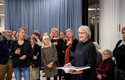 Viering Anne Malliet pensioen in het Atelier Bouwmeester op 13 januari 2023