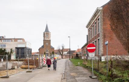 Dorp en kerk Ottenburg
