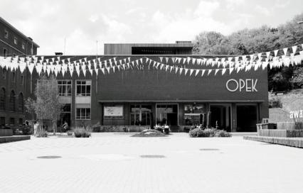 Vooraanzicht OPEK-gebouw in Leuven. Oproep aan geïnteresseerden: een OPEK voor de toekomst ©Kristof Van Perre
