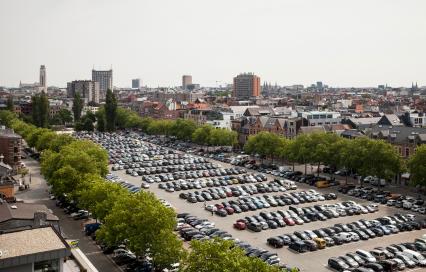 Zuiderdokken Antwerpen als parking