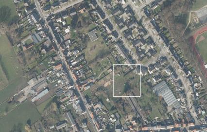 Luchtfoto Project 06 Meesterproef 2022 Ontmoetingsruimte tuinwijk in Zele 